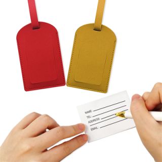 HIS PU Luggage Tag Holder 04