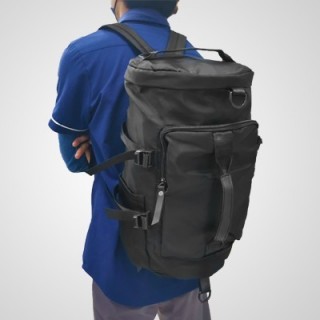 HYKE 2 Travel Nylon Duffel Two Way Bag 03