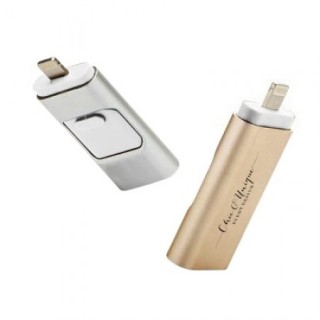 iFlash 3-in-1 OTG Micro USB Flash Drive for Smartphone 02