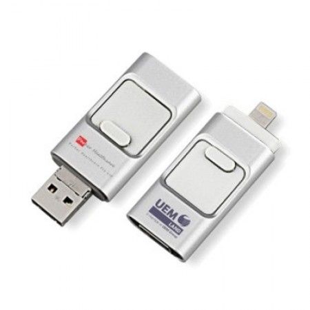 iFlash 3-in-1 OTG Micro USB Flash Drive for Smartphone