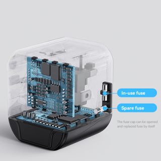 INNOV Travel Adapter 2 Type-C + 2 USB Smart Charger 04