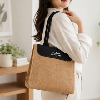 IP Cotton Padded Handle Jute Bag - (320x420x150)