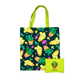 IP Custom Foldable Nylon Flat Bag - (340 x 400)