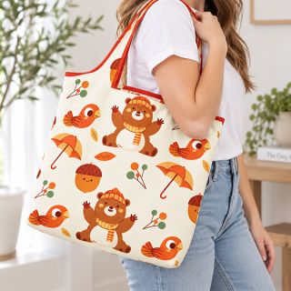 IP Custom Foldable Nylon SBB Bag - (320x420x100)
