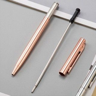 IRIS Twist Metal Slim Ball Pen 03