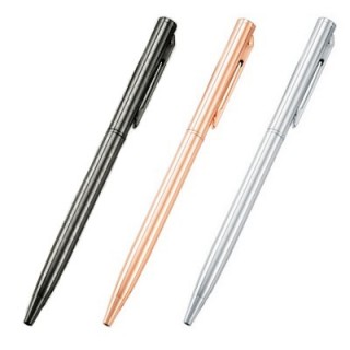 IRIS Twist Metal Slim Ball Pen 05