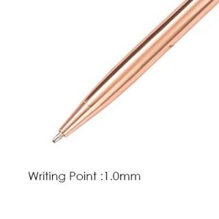 IRIS Twist Metal Slim Ball Pen 06