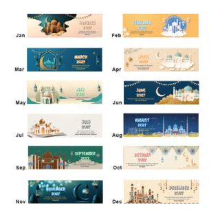 Islamic Essence Calendar 2027 04