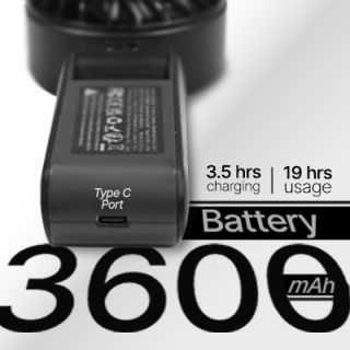 JISULIFE Handheld Mini Fan Life 7 - 3600mAh 04