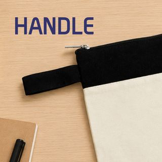 JIWA Canvas Zippered Pouch Travel Organizer - 12oz 04