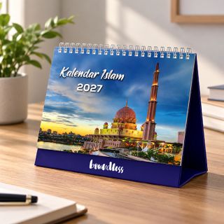 Kalendar Islam Wire-O Desk Calendar 2027 02