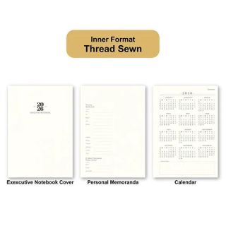 Kelvin PU Executive Notebook - A5 Size 10