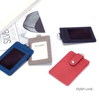Korea Fabric ID Holder with Snap Closure 08