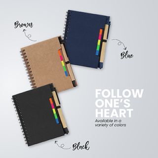 KRAFT Eco-Notebook with Pen 06