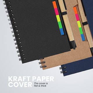 KRAFT Eco-Notebook with Pen 04