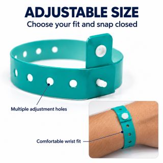 L-shaped Vinyl Wristband 05