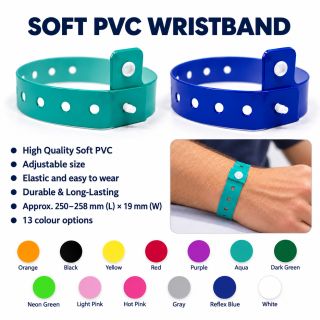 L-shaped Vinyl Wristband 08