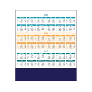Landscape Desk Calendar 2026 03
