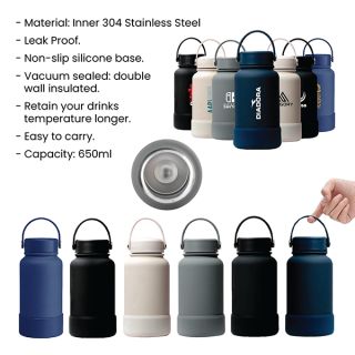 LANTERN Thermos Stainless Steel Bottle - 650ml 09