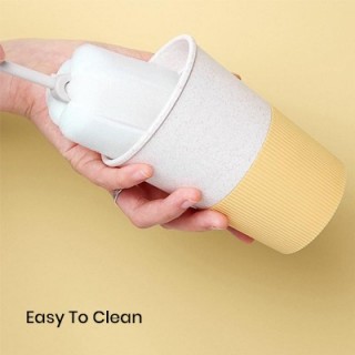 LATTE Eco-Wheat Tumbler with Silicone Holder - 350ml 07