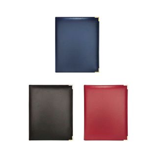 LEATHER Paper Based Wire-O Notebook - A5 Size