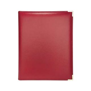 LEATHER Paper Based Wire-O Notebook - A5 Size 04