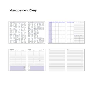Leatherette Business Diary 05