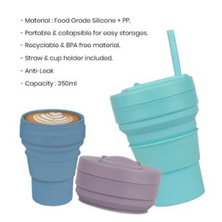 LiCO Collapsible Silicone Cup-350ml 09
