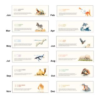 Life In Hues Calendar 2027 04