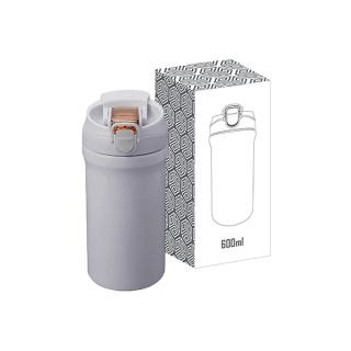 LINK Dual Lid 316 S.Steel Bottle with Straw - 600ml 07