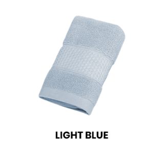 LUFY Full Cotton Bath Towel with Drawstring Pouch (1400x700) - 380g 03
