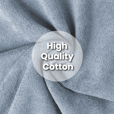 LUFY Full Cotton Bath Towel with Drawstring Pouch (1400x700) - 380g 08