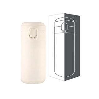 LUNA Mini Stainless Steel Thermos Flask - 320ml 11