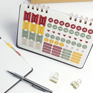 Luxestyle Wire-O Desk Calendar 13