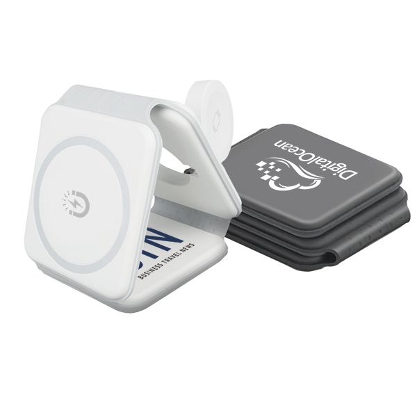 Magfold 3 in 1 Magnetic Wireless Charger