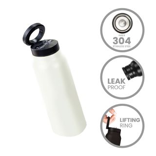 MAGG Magnetic Ring S.S Thermos with Straw Lid - 720ml 06