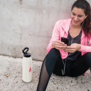 MAGG Magnetic Ring S.S Thermos with Straw Lid - 720ml