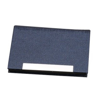 Magnetic Faux Leather Name Card Holder 05