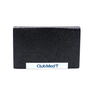 Magnetic Faux Leather Name Card Holder 07