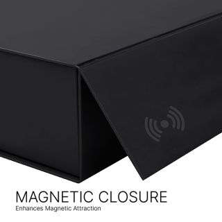 Magnetic Lid Gift Box with Shredded Paper 05