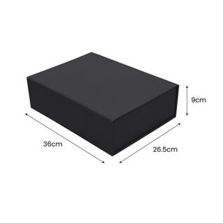 Magnetic Lid Gift Box with Shredded Paper 06
