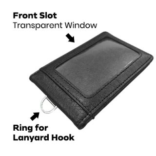 Magnetic PU ID Holder Flip Open Wallet 09