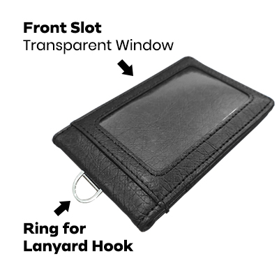 Magnetic PU ID Holder Flip Open Wallet 10