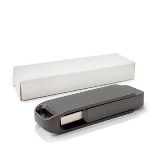 Metal Swing Black USB Flash Drive - 8GB 04