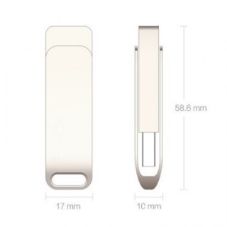 Metal Swing Silver USB flash drive - 16GB 05