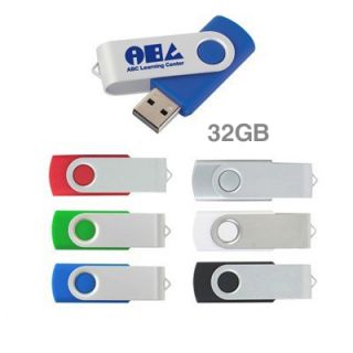 Metal Swivel Color Coated USB Flash Drive - 32GB 04