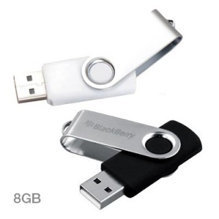 Metal Swivel Color Coated USB Flash Drive - 8GB 03