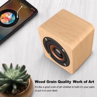 Mini Nelson Wooden Bluetooth Speaker - 400mAh Battery 05