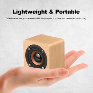 Mini Nelson Wooden Bluetooth Speaker - 400mAh Battery 04