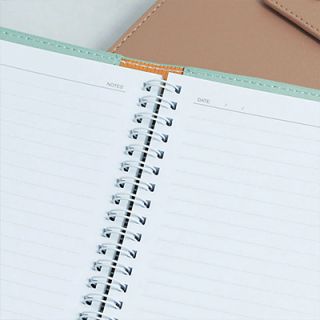 Miyakie Thermal PU Executive Notebook - A5 Size 07